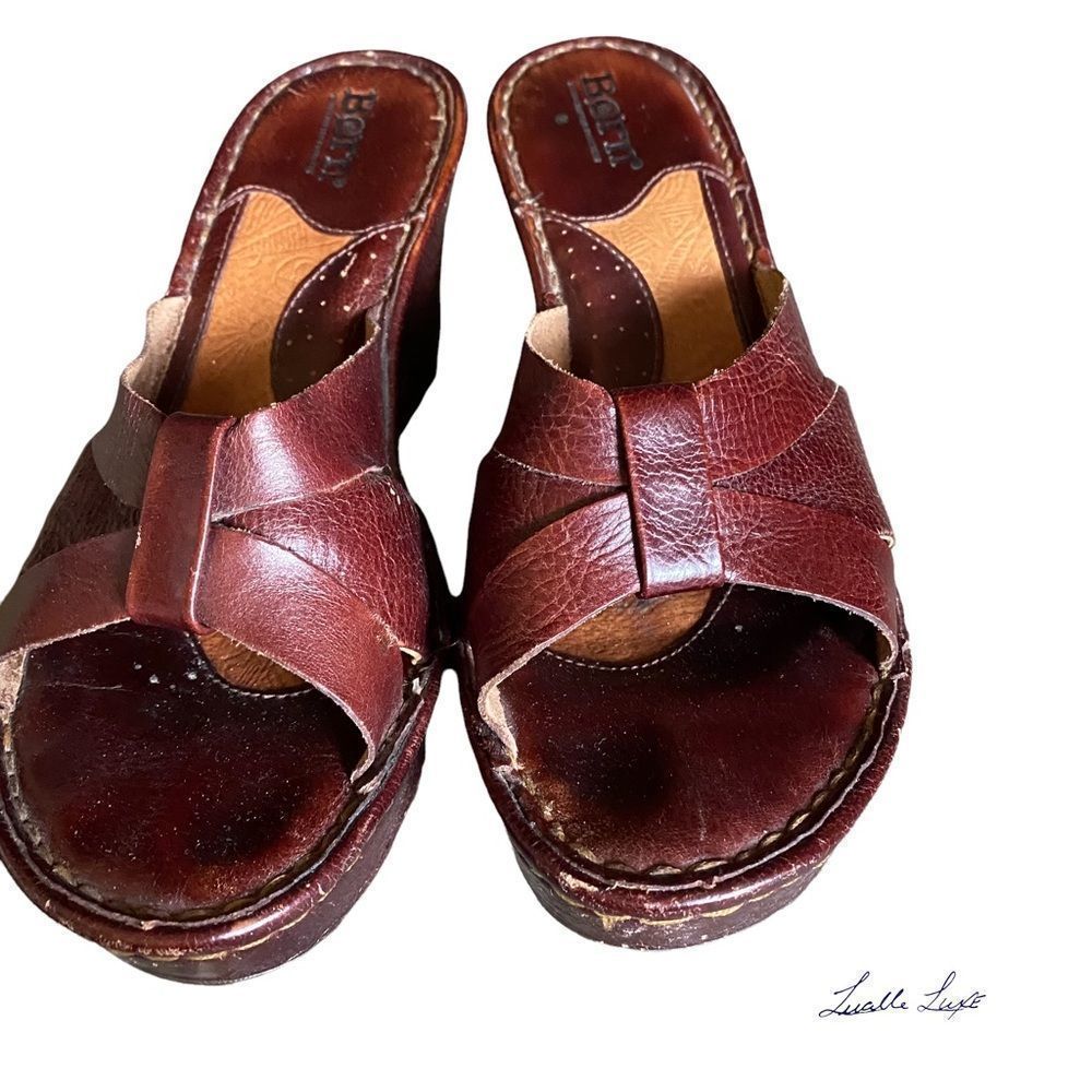 Rustic Born leather sandal - Picture 3 of 10
